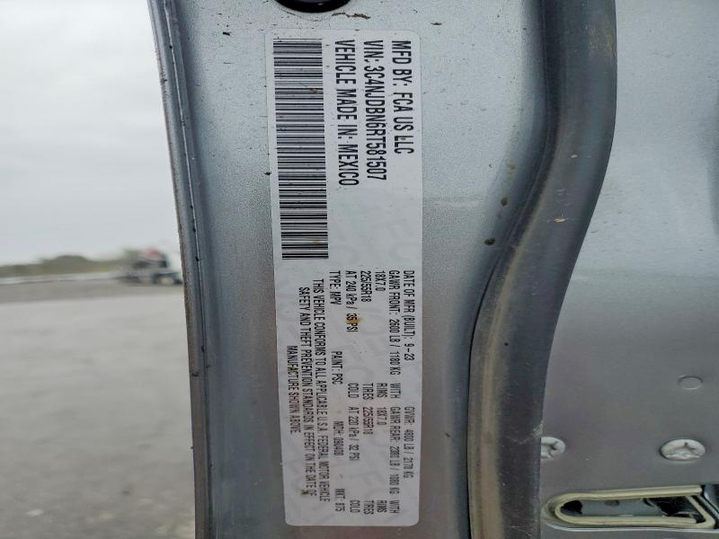 Продаж на аукціоні авто 2024 Jeep Compass, vin: 3C4NJDBN6RT581507, номер лоту: 52599956