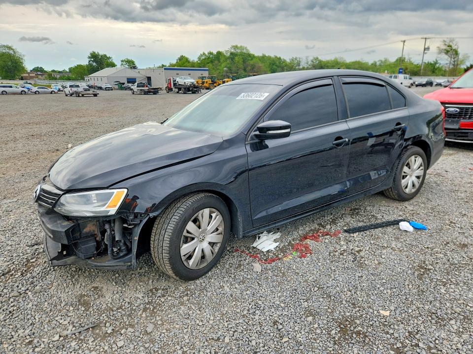 2014 Volkswagen Jetta მანქანა იყიდება აუქციონზე, vin: 3VWD17AJ3EM297491, აუქციონის ნომერი: 53602126