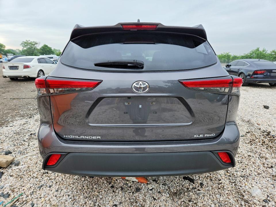 2023 Toyota Highlander მანქანა იყიდება აუქციონზე, vin: 5TDKDRBH1PS009124, აუქციონის ნომერი: 54770226
