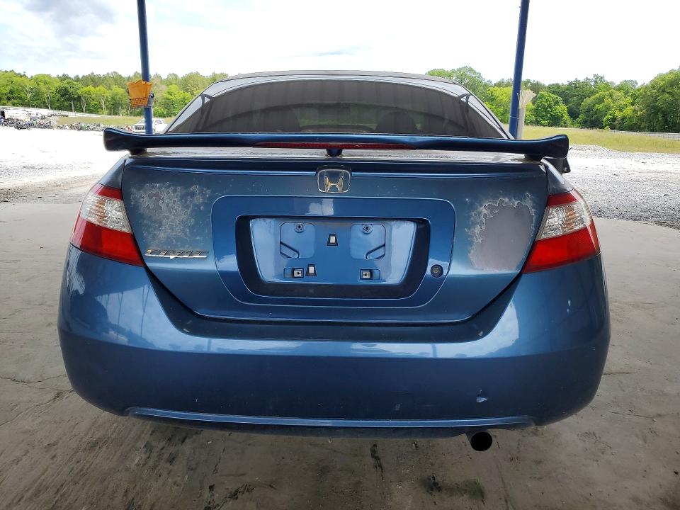 Продажа на аукционе авто 2006 Honda Civic, vin: 2HGFG12666H516074, номер лота: 53409026