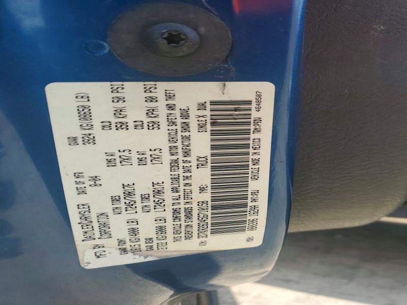 54763726 :رقم المزاد ، 3D7KR26D45G710158 vin ، 2005 Dodge Ram 2500 مزاد بيع