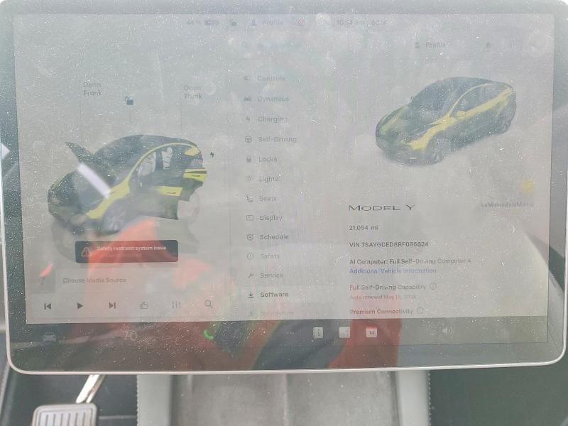 Продаж на аукціоні авто 2024 Tesla Model Y, vin: 7SAYGDED8RF086824, номер лоту: 53311046