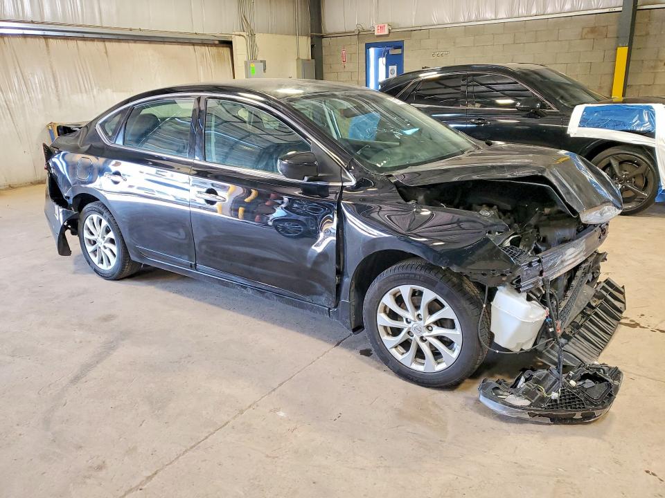 55242536 :رقم المزاد ، 3N1AB7AP4KY304530 vin ، 2019 Nissan Sentra مزاد بيع