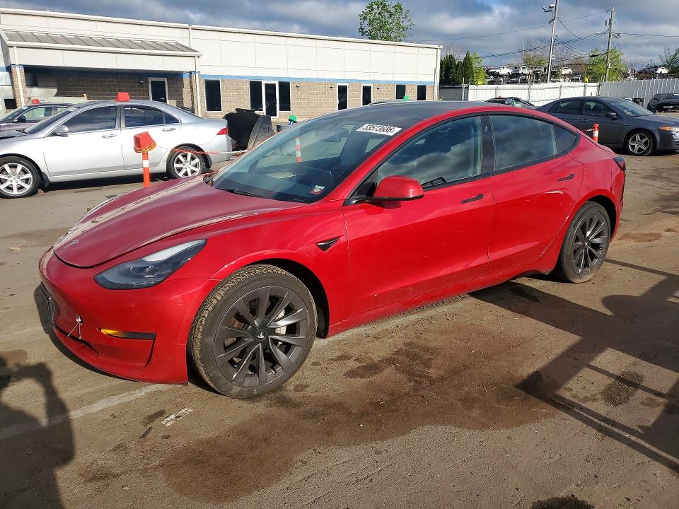 Продажа на аукционе авто 2021 Tesla Model 3, vin: 5YJ3E1EB4MF079632, номер лота: 53573686