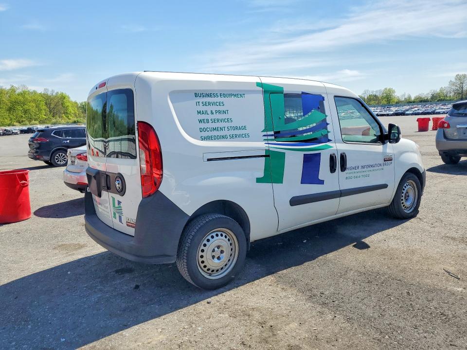 53396036 :رقم المزاد ، ZFBHRFAB0L6P33732 vin ، 2020 Ram Promaster City مزاد بيع