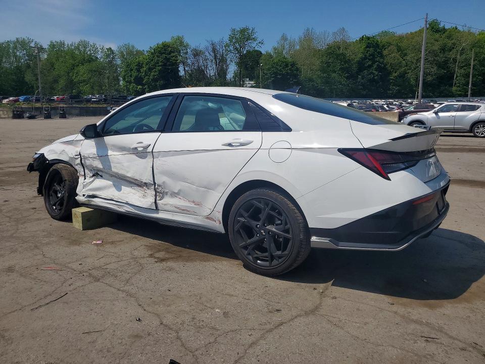 54085776 :رقم المزاد ، KMHLR4DF2SU075721 vin ، 2025 Hyundai Elantra مزاد بيع