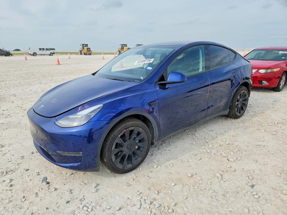 2023 Tesla Model Y მანქანა იყიდება აუქციონზე, vin: 7SAYGDEE4PA186597, აუქციონის ნომერი: 52599706