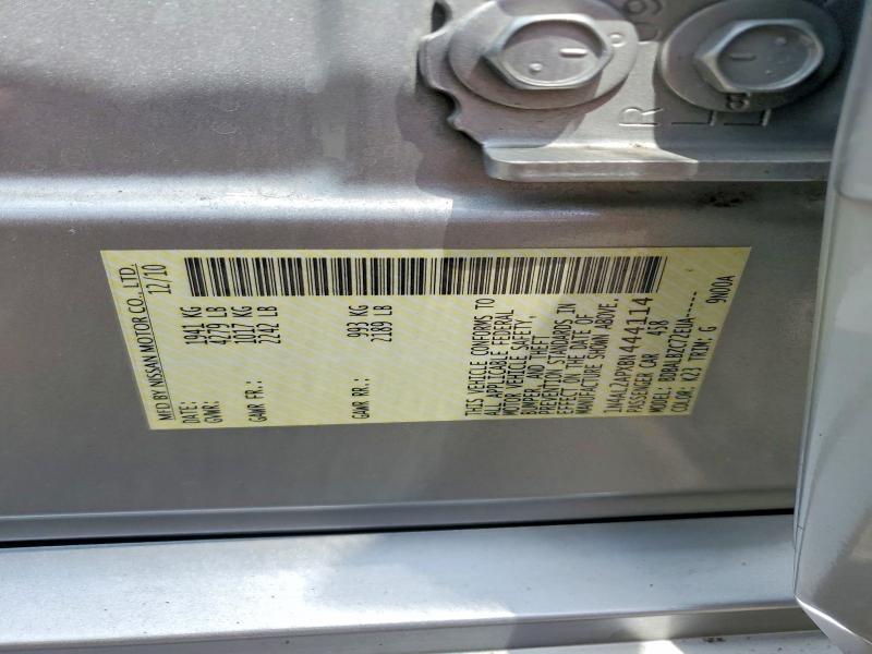 Aukcja sprzedaży 2011 Nissan Altima, vin: 1N4AL2APXBN444114, numer aukcji: 54702836