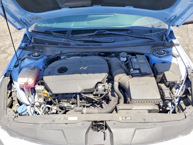 2022 Hyundai Elantra N მანქანა იყიდება აუქციონზე, vin: KMHLW4AK0NU008839, აუქციონის ნომერი: 55334026