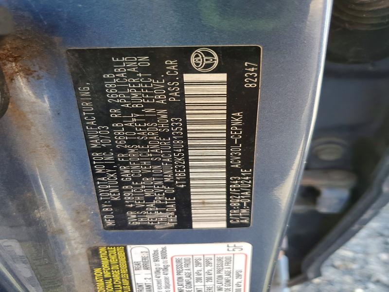 Aukcja sprzedaży 2004 Toyota Camry, vin: 4T1BE32K54U813533, numer aukcji: 52951976
