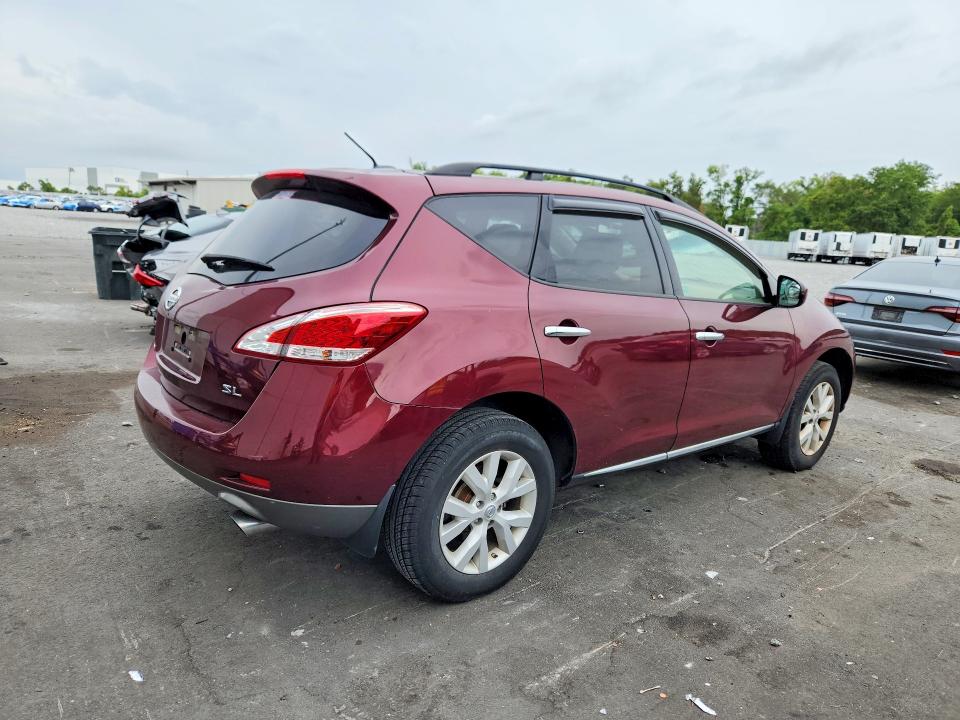 53446326 :رقم المزاد ، JN8AZ1MU4CW106258 vin ، 2012 Nissan Murano مزاد بيع