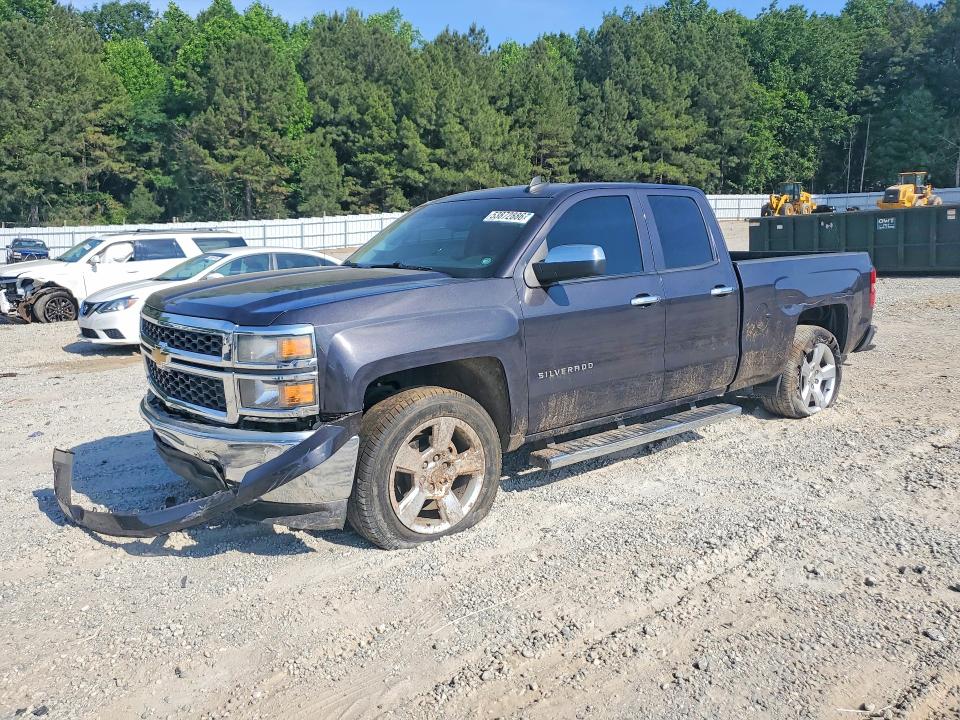 53872886 :رقم المزاد ، 1GCRCPEC5FZ442433 vin ، 2015 Chevrolet Silverado مزاد بيع