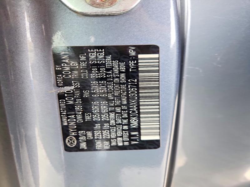 Продаж на аукціоні авто 2019 Hyundai Kona, vin: KM8K1CAAXKU306712, номер лоту: 55357296