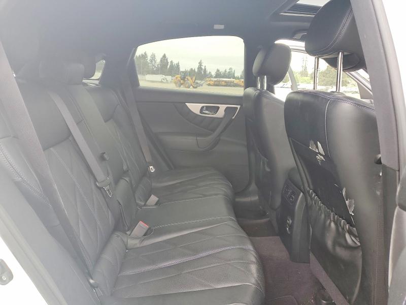 Aukcja sprzedaży 2016 Infiniti Qx70, vin: JN8CS1MW5GM752554, numer aukcji: 51676546