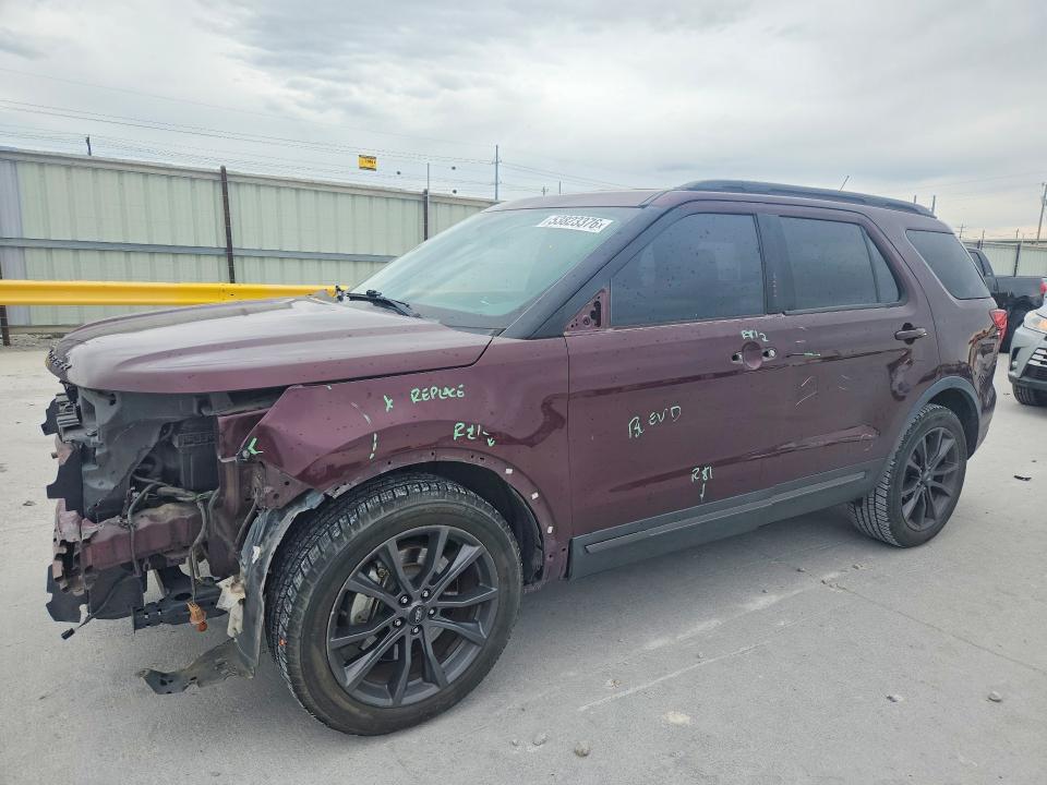 2018 Ford Explorer მანქანა იყიდება აუქციონზე, vin: 1FM5K7D83JGB88848, აუქციონის ნომერი: 53823376