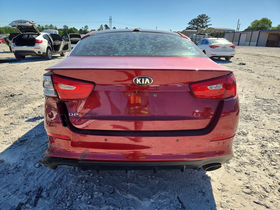 2015 Kia Optima მანქანა იყიდება აუქციონზე, vin: 5XXGR4A66FG417886, აუქციონის ნომერი: 53137776