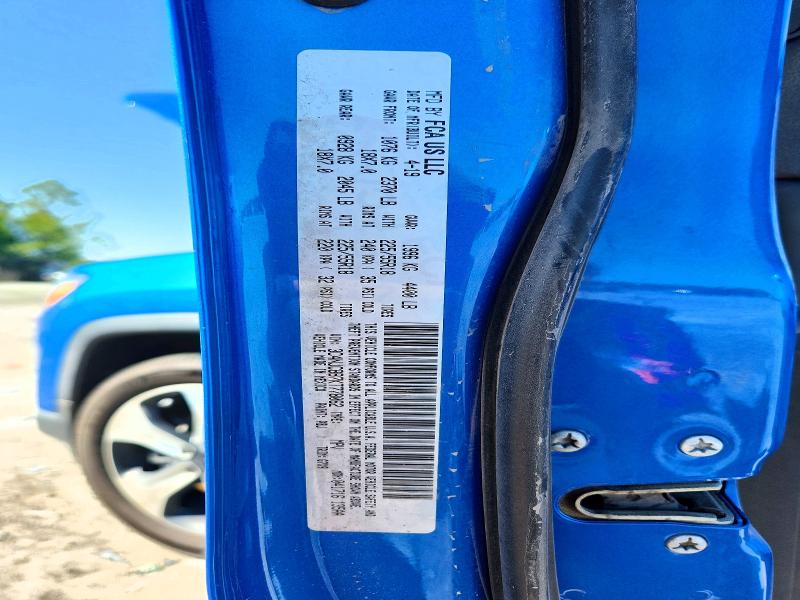 Продаж на аукціоні авто 2019 Jeep Compass, vin: 3C4NJCBB7KT778062, номер лоту: 52707416
