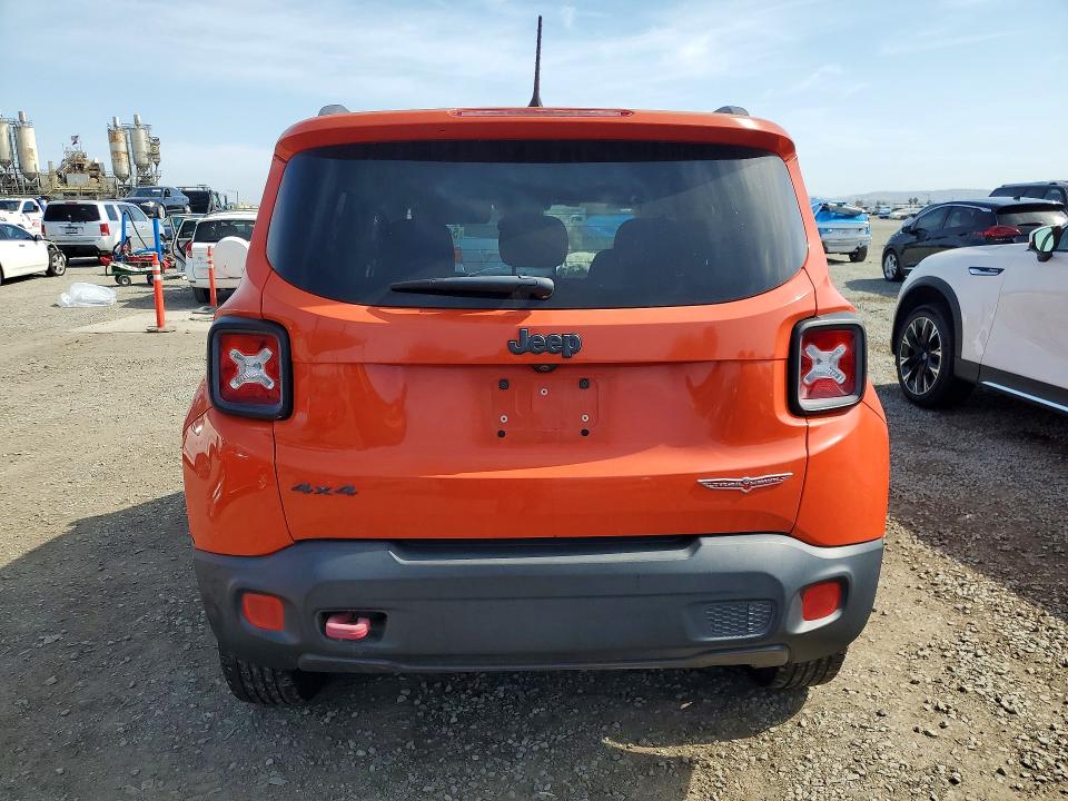 Продажа на аукционе авто 2015 Jeep Renegade, vin: ZACCJBCT8FPB91407, номер лота: 54300586