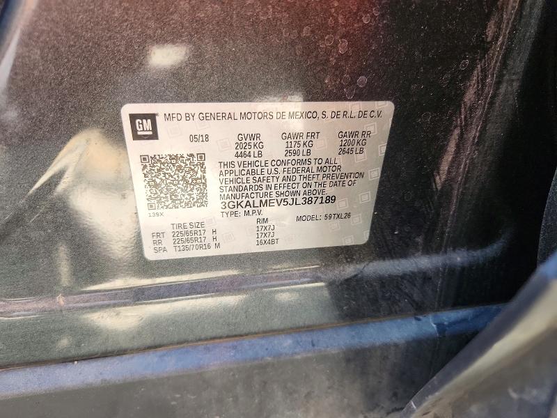 Продажа на аукционе авто 2018 Gmc Terrain, vin: 3GKALMEV5JL387189, номер лота: 53681306