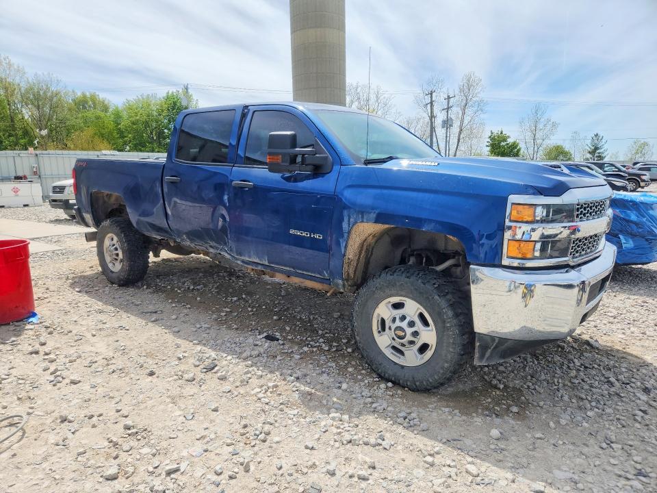 52580186 :رقم المزاد ، 1GC1KREY9KF161920 vin ، 2019 Chevrolet Silverado مزاد بيع