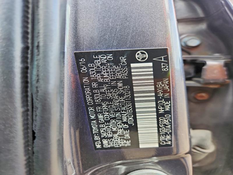 Продаж на аукціоні авто 2016 Toyota Prius C, vin: JTDKDTB33G1130218, номер лоту: 55340916