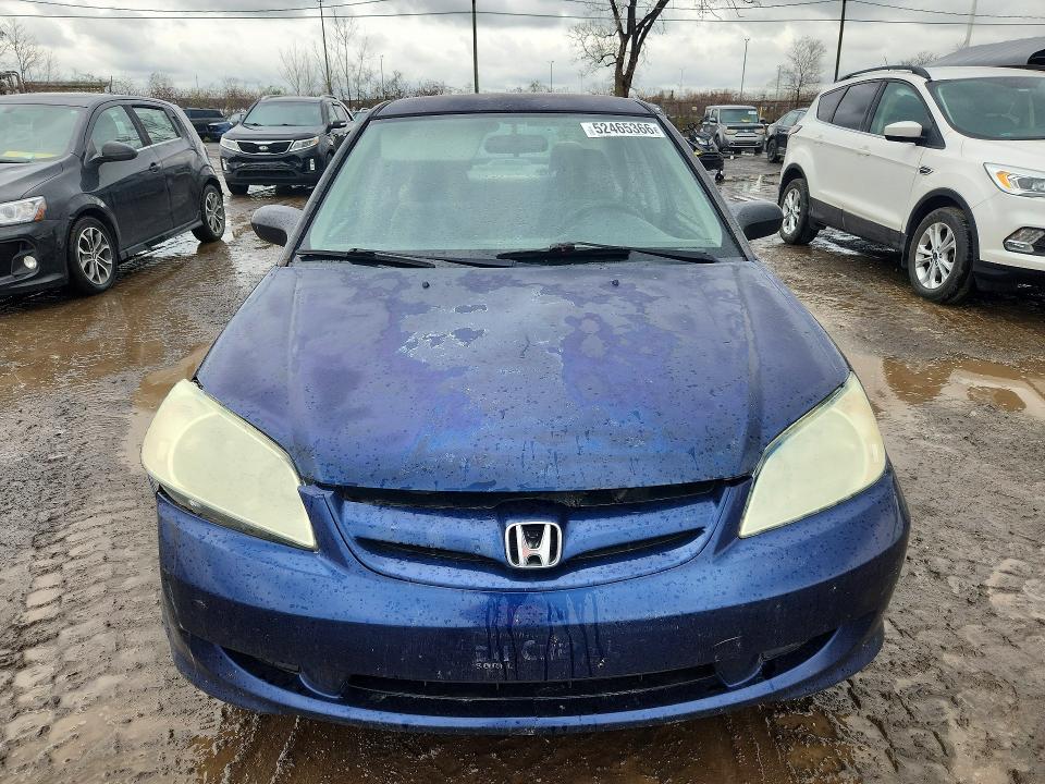 Продаж на аукціоні авто 2005 Honda Civic, vin: 2HGES16185H033886, номер лоту: 52465366