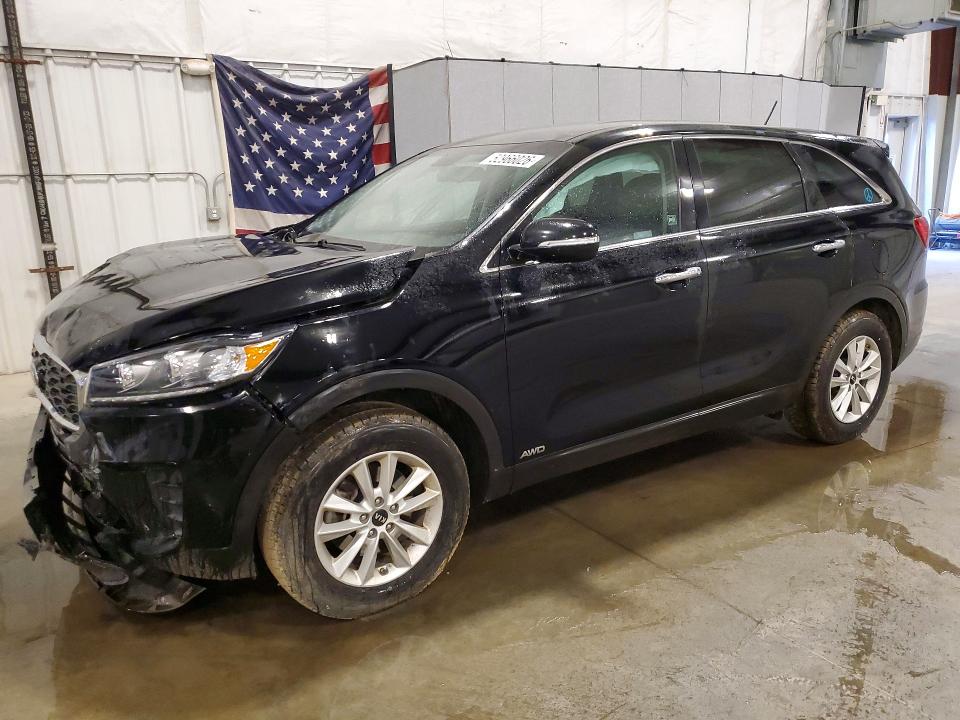 52966026 :رقم المزاد ، 5XYPGDA33KG539574 vin ، 2019 Kia Sorento مزاد بيع