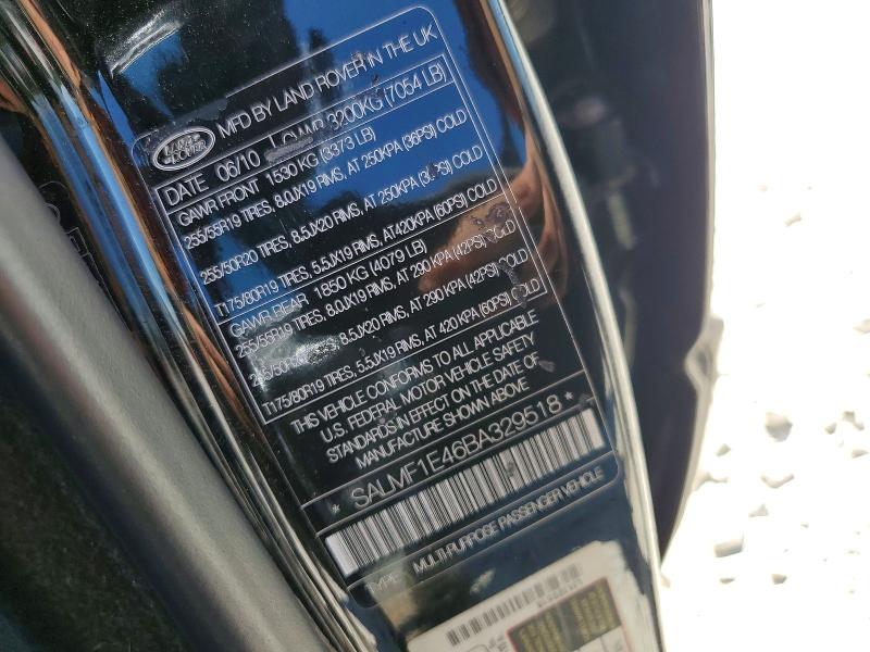 Aukcja sprzedaży 2011 Landau Boat Co Range Rover, vin: SALMF1E46BA329518, numer aukcji: 53011146