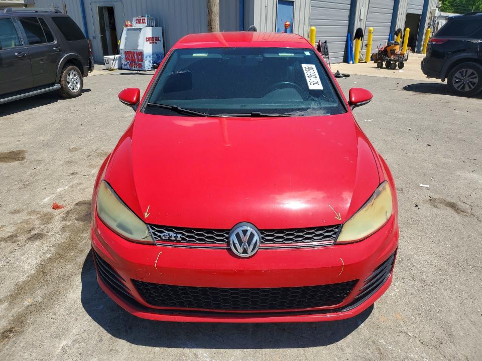 52126356 :رقم المزاد ، 3VWYT7AU5GM035366 vin ، 2016 Volkswagen Gti مزاد بيع