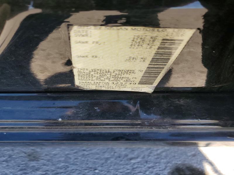 Продаж на аукціоні авто 2016 Nissan Altima, vin: 1N4AL3AP7GN325739, номер лоту: 53298426