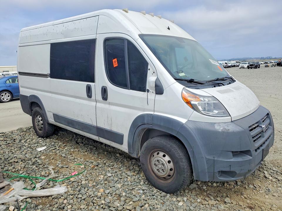 2015 Ram Promaster 2500 მანქანა იყიდება აუქციონზე, vin: 3C6TRVCGXFE509111, აუქციონის ნომერი: 51459146