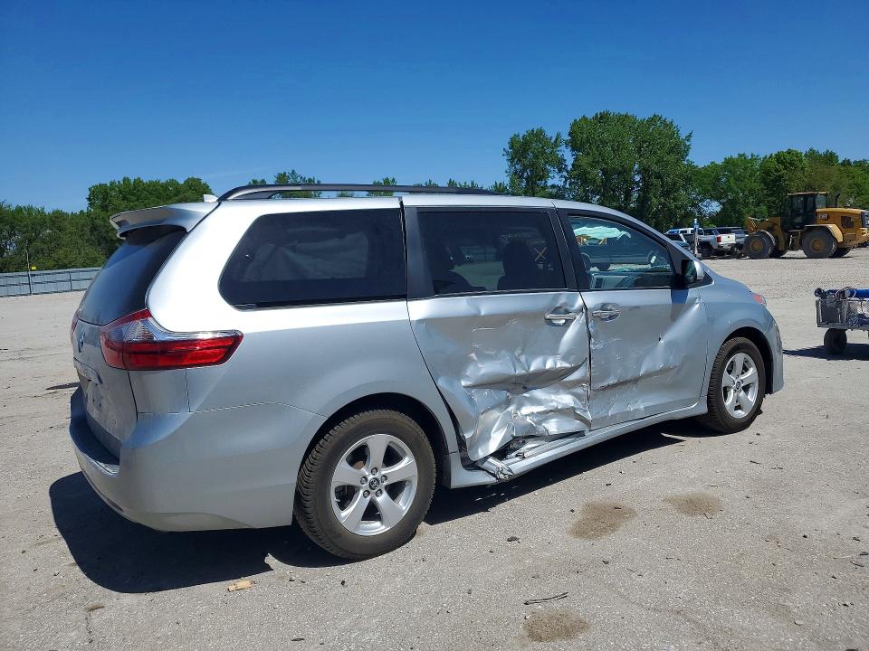 53041546 :رقم المزاد ، 5TDKZ3DC6LS032960 vin ، 2020 Toyota Sienna مزاد بيع