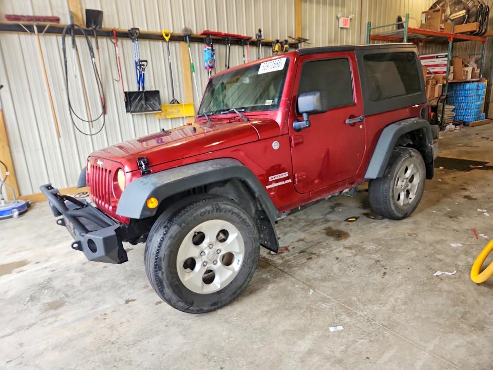 53972666 :رقم المزاد ، 1C4AJWAG6DL527433 vin ، 2013 Jeep Wrangler مزاد بيع
