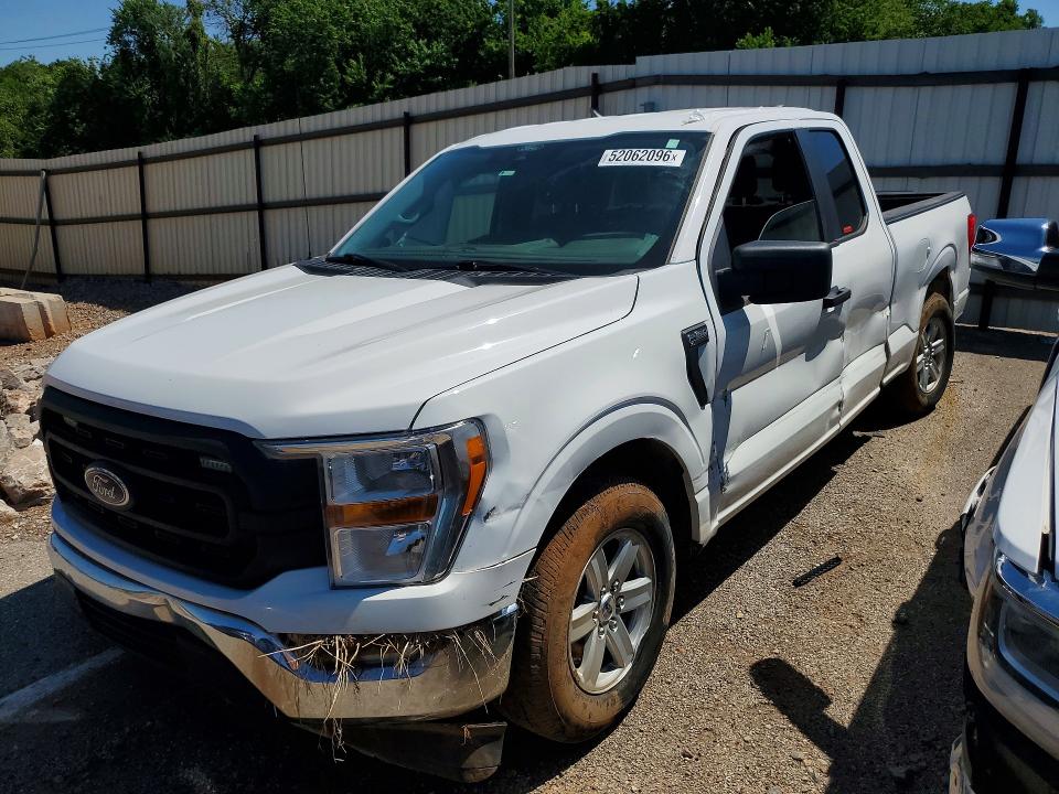 52062096 :رقم المزاد ، 1FTEX1C56MFA04054 vin ، 2021 Ford F150 مزاد بيع