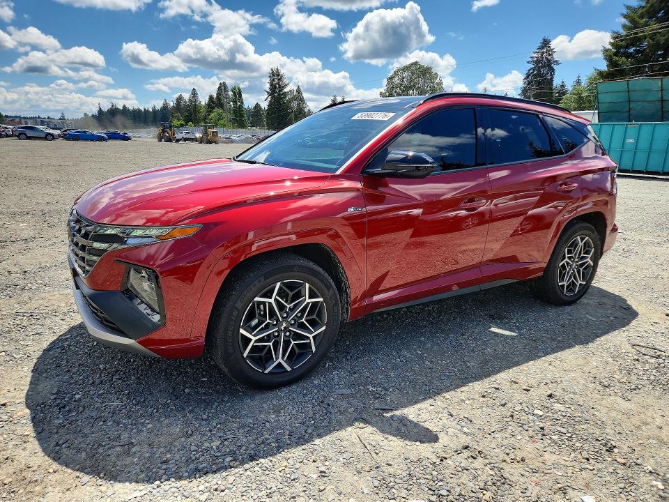 2023 Hyundai Tucson მანქანა იყიდება აუქციონზე, vin: KM8JFCAE6PU215864, აუქციონის ნომერი: 53902776