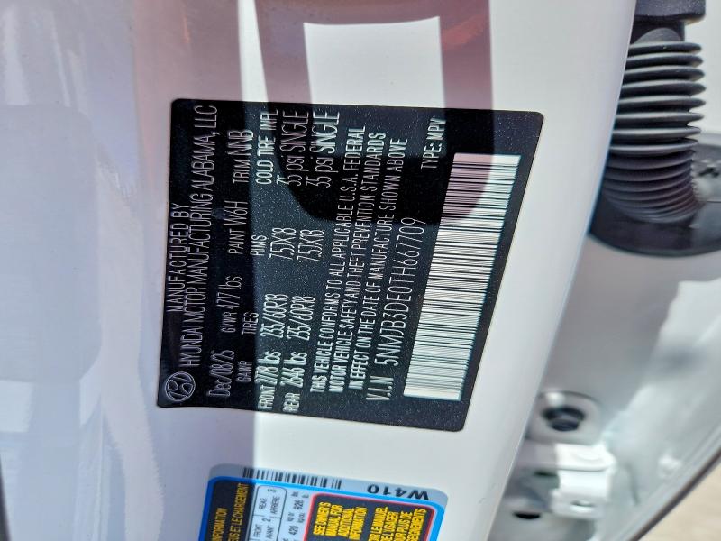 2026 Hyundai Tucson მანქანა იყიდება აუქციონზე, vin: 5NMJB3DE0TH667709, აუქციონის ნომერი: 53512356