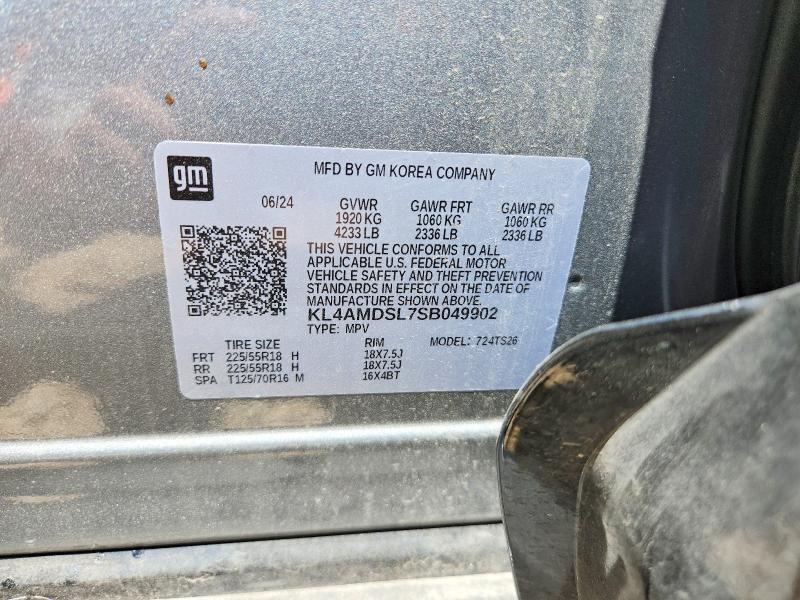 Aukcja sprzedaży 2025 Buick Encore Gx, vin: KL4AMDSL7SB049902, numer aukcji: 52332956