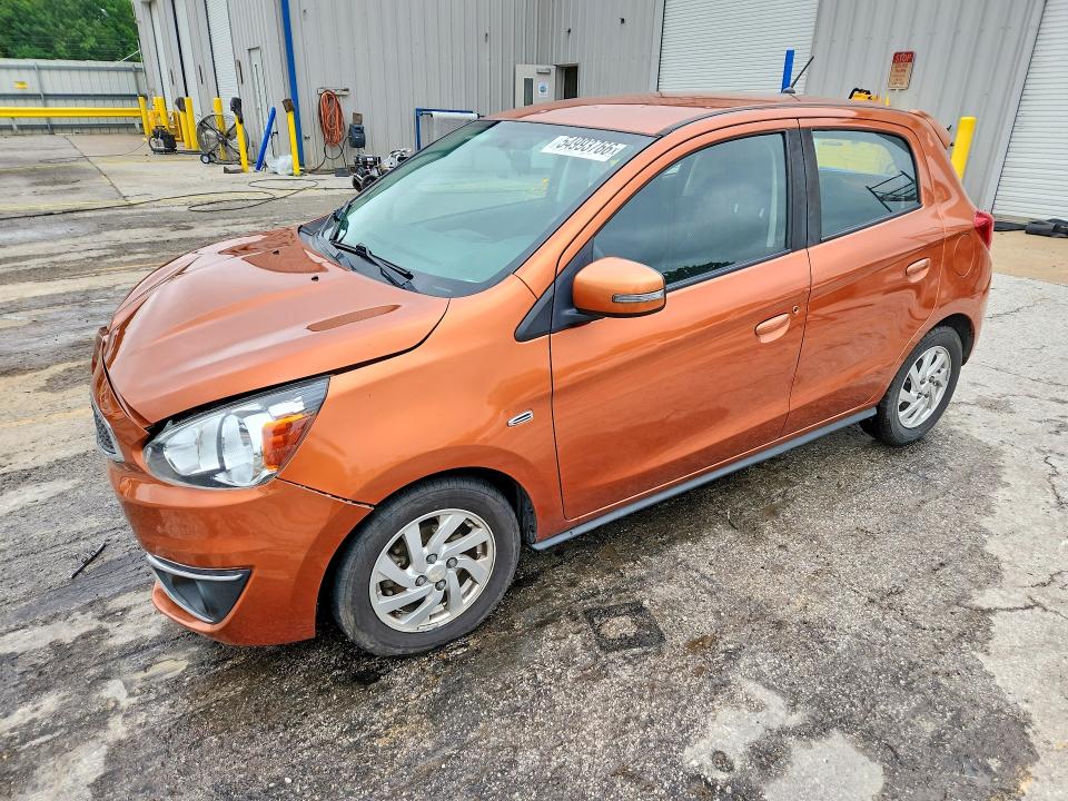 2018 Mitsubishi Mirage მანქანა იყიდება აუქციონზე, vin: ML32A4HJ2JH006981, აუქციონის ნომერი: 54993766