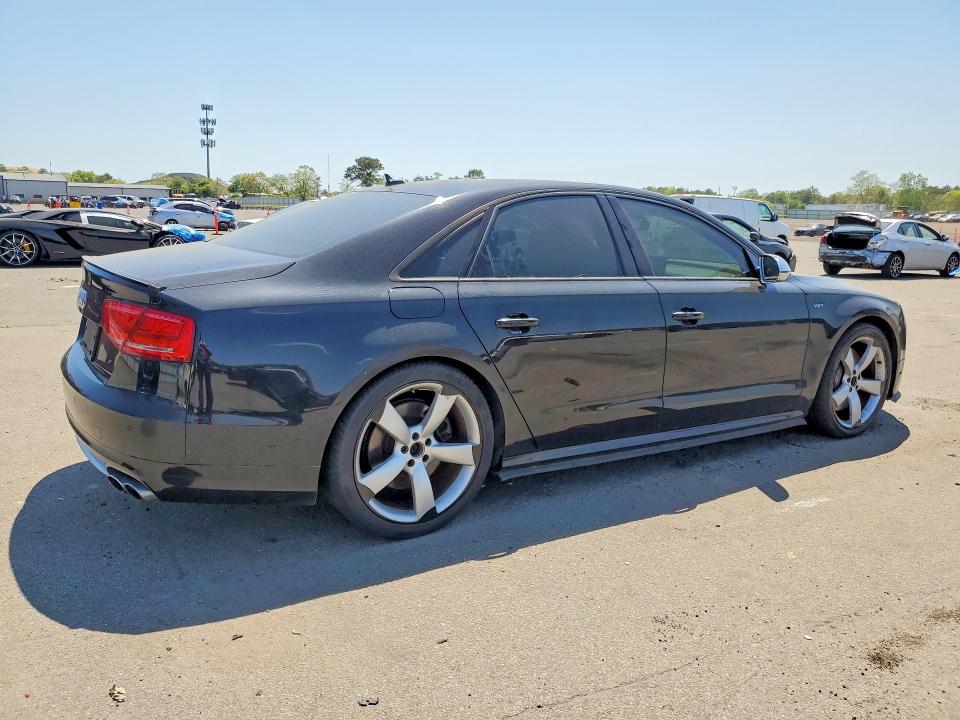 2014 Audi S8 მანქანა იყიდება აუქციონზე, vin: WAUD2AFD3EN005177, აუქციონის ნომერი: 54398076