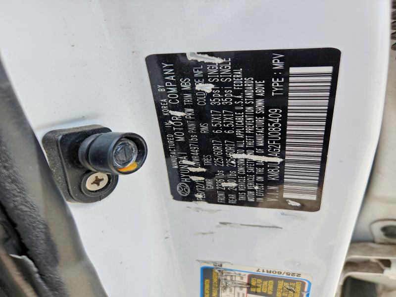 2015 Hyundai Tucson მანქანა იყიდება აუქციონზე, vin: KM8JU3AG2FU085409, აუქციონის ნომერი: 52856996