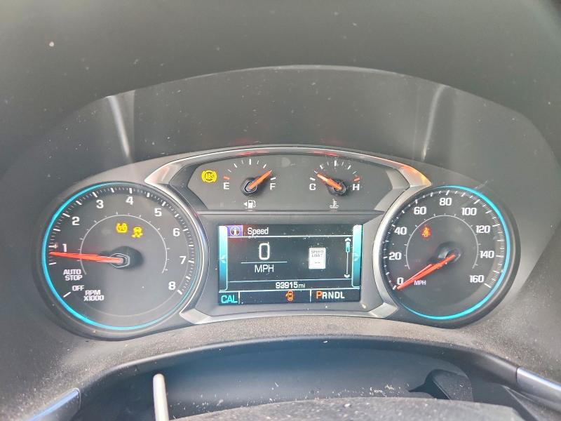 2018 Chevrolet Equinox მანქანა იყიდება აუქციონზე, vin: 3GNAXMEVXJS648345, აუქციონის ნომერი: 55138006