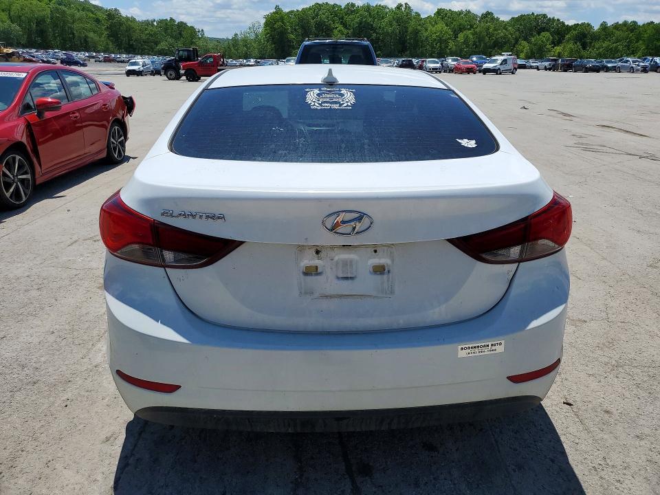 54920406 :رقم المزاد ، 5NPDH4AE8GH681517 vin ، 2016 Hyundai Elantra مزاد بيع