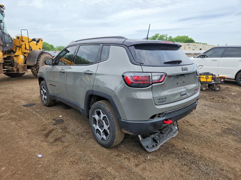 Продаж на аукціоні авто 2022 Jeep Compass, vin: 3C4NJDDB0NT203440, номер лоту: 55054626