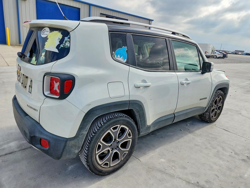 Продажа на аукционе авто 2017 Jeep Renegade, vin: ZACCJADB1HPF30298, номер лота: 53718476