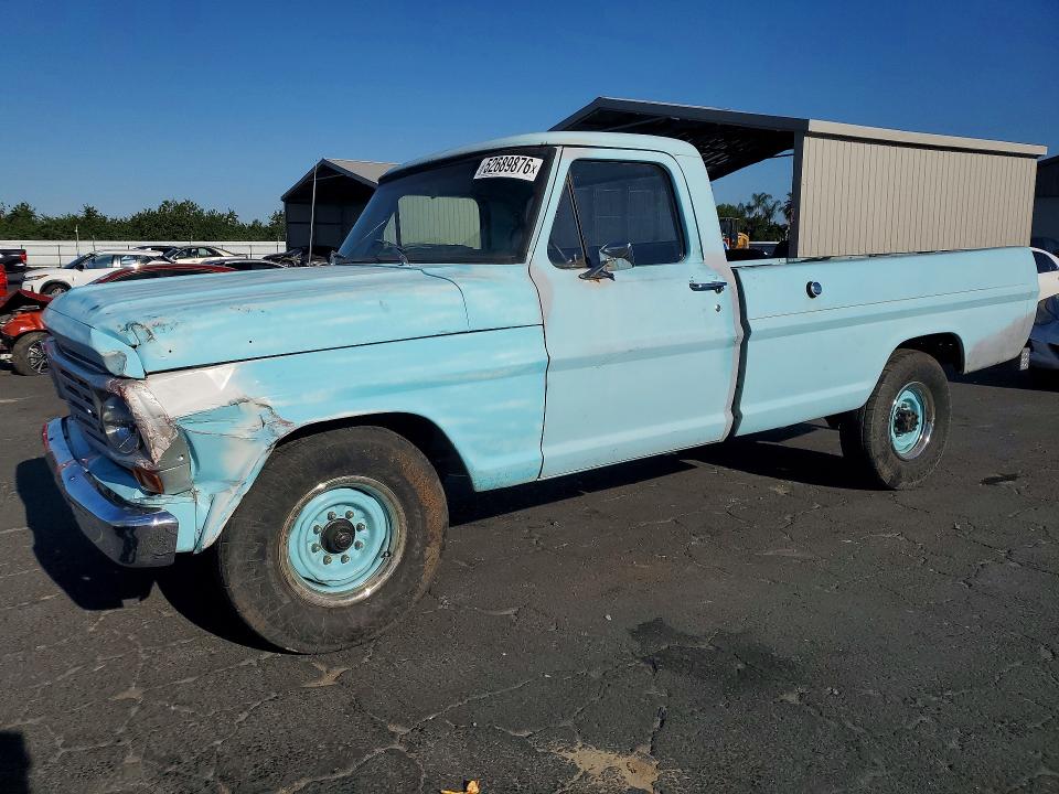 52689876 :رقم المزاد ، F25YRB13093 vin ، 1967 Ford F-250 مزاد بيع