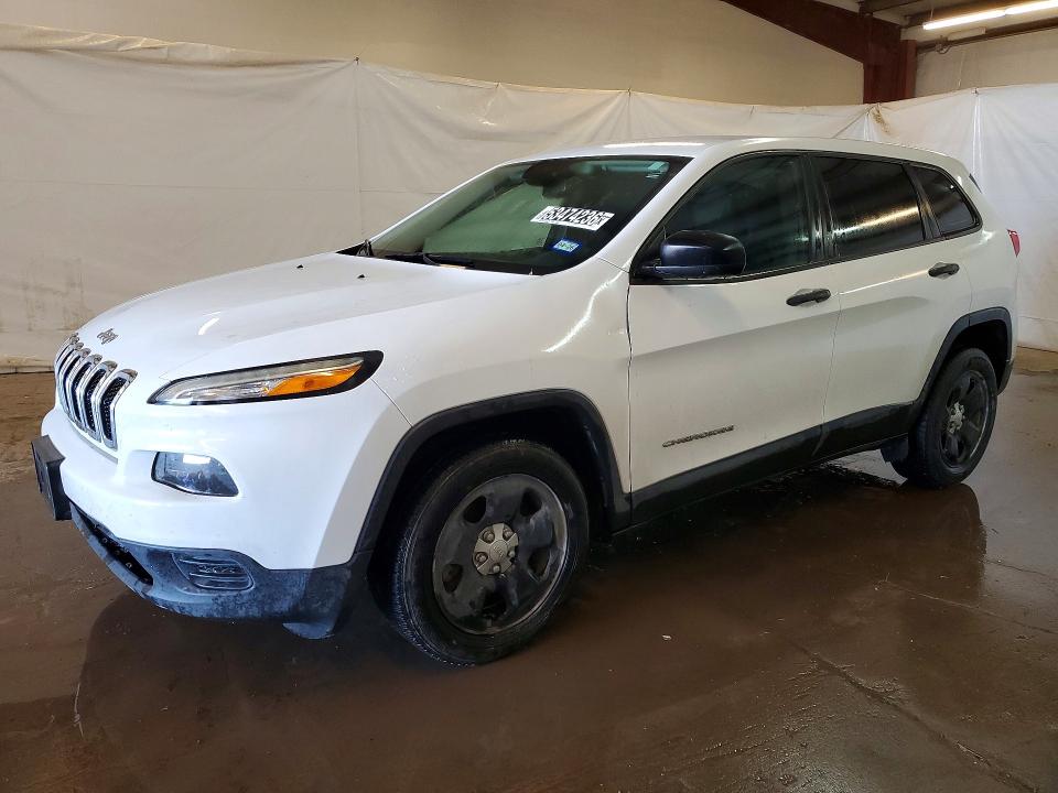 2016 Jeep Cherokee მანქანა იყიდება აუქციონზე, vin: 1C4PJLAB7GW297143, აუქციონის ნომერი: 53474236