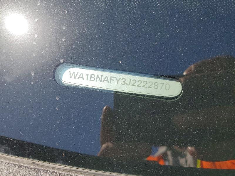 Продажа на аукционе авто 2018 Audi Q5, vin: WA1BNAFY3J2222870, номер лота: 54458346