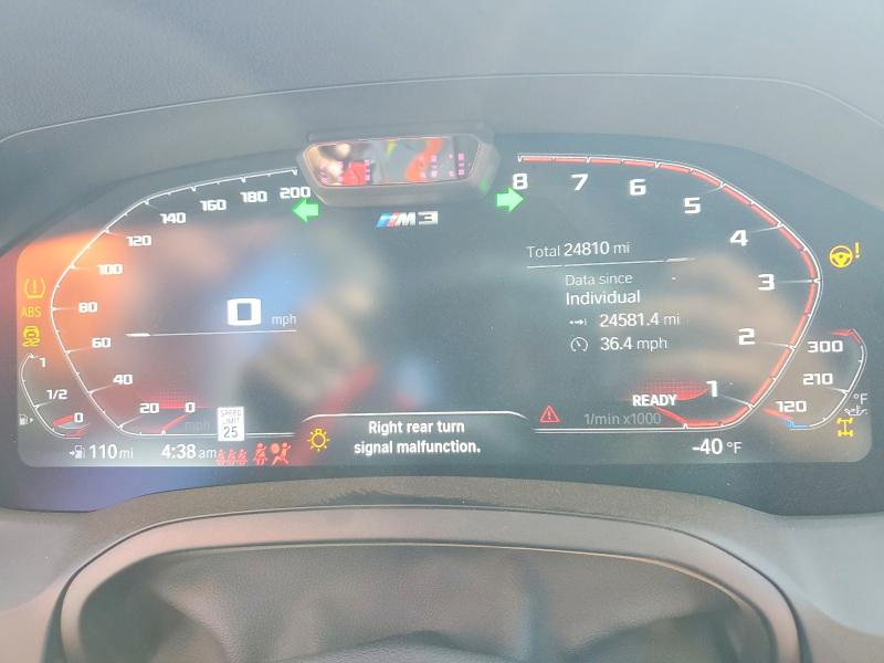 53129406 :رقم المزاد ، WBS43AY08NFM37003 vin ، 2022 Bmw M3 مزاد بيع