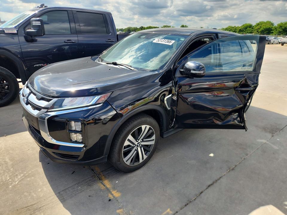 2021 Mitsubishi Outlander Sport მანქანა იყიდება აუქციონზე, vin: JA4ARUAU2MU019533, აუქციონის ნომერი: 53131366