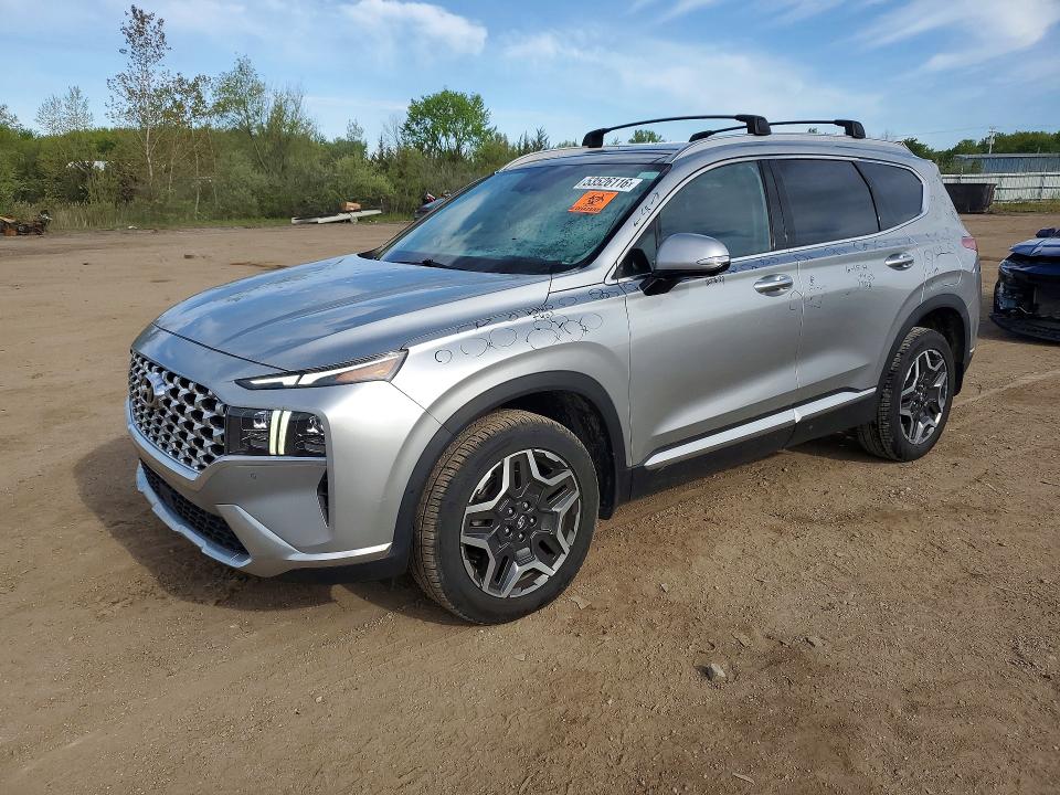 2022 Hyundai Santa Fe მანქანა იყიდება აუქციონზე, vin: 5NMS4DAL5NH452367, აუქციონის ნომერი: 53526116